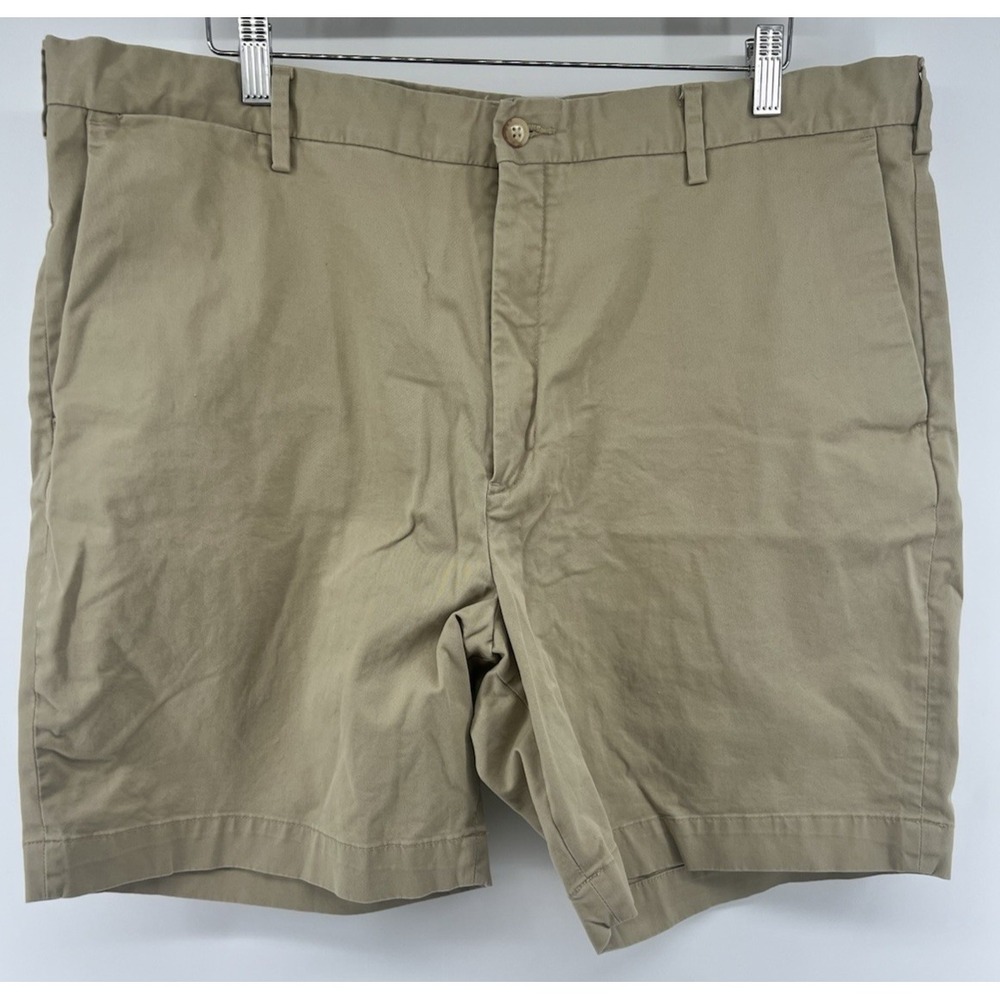 Polo Ralph Lauren Stretch Classic Fit Chino Shorts 42 8.5" Inseam Khaki Beige